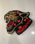 Heart-Spotted Leopard - American Traditional